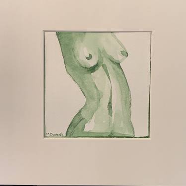 Green Female Nude thumb