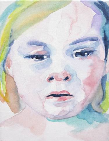 Print of Figurative Children Paintings by Anita Salemink