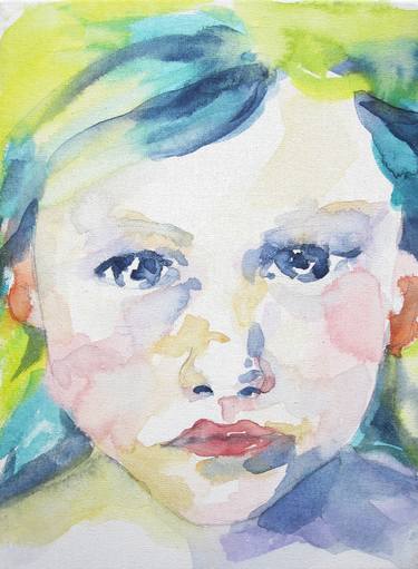 Original Figurative Children Paintings by Anita Salemink