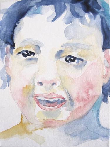 Print of Figurative Children Paintings by Anita Salemink