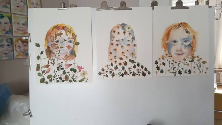 Original Figurative People Painting by Anita Salemink