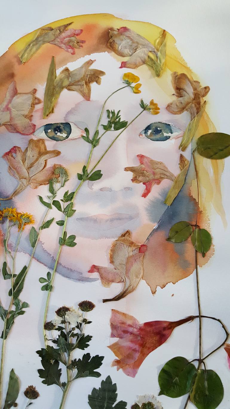 Original Floral Painting by Anita Salemink