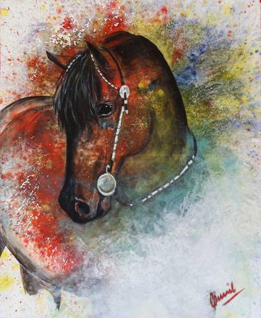 Print of Expressionism Horse Paintings by Connie Müller