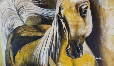 Print of Horse Paintings by Connie Müller