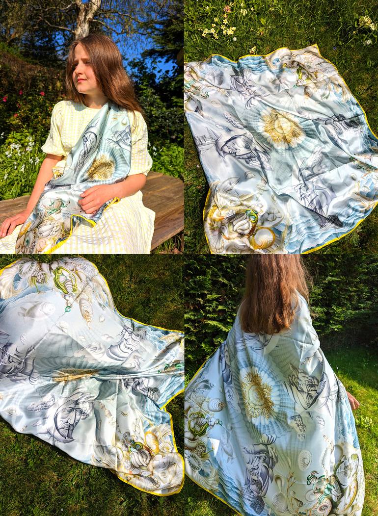 Original Conceptual Boat Mixed Media by Natalia Kolpakova