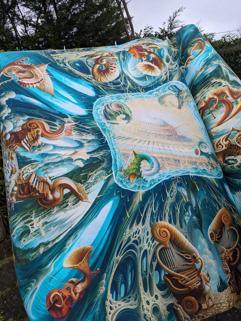 Original Conceptual Fantasy Mixed Media by Natalia Kolpakova