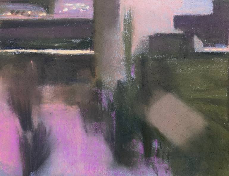 Original Figurative Cities Drawing by Inga Levi