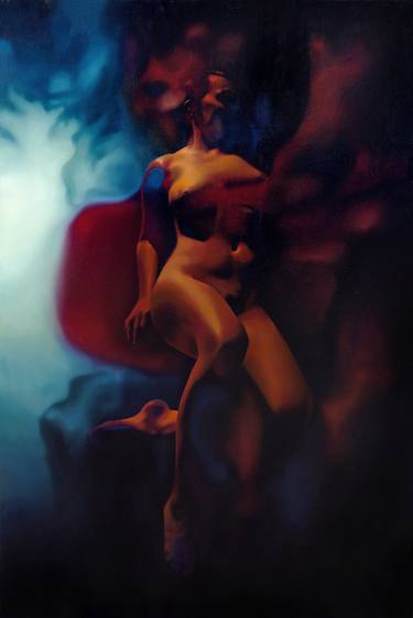 Print of Figurative Nude Paintings by Maria Szachnowska