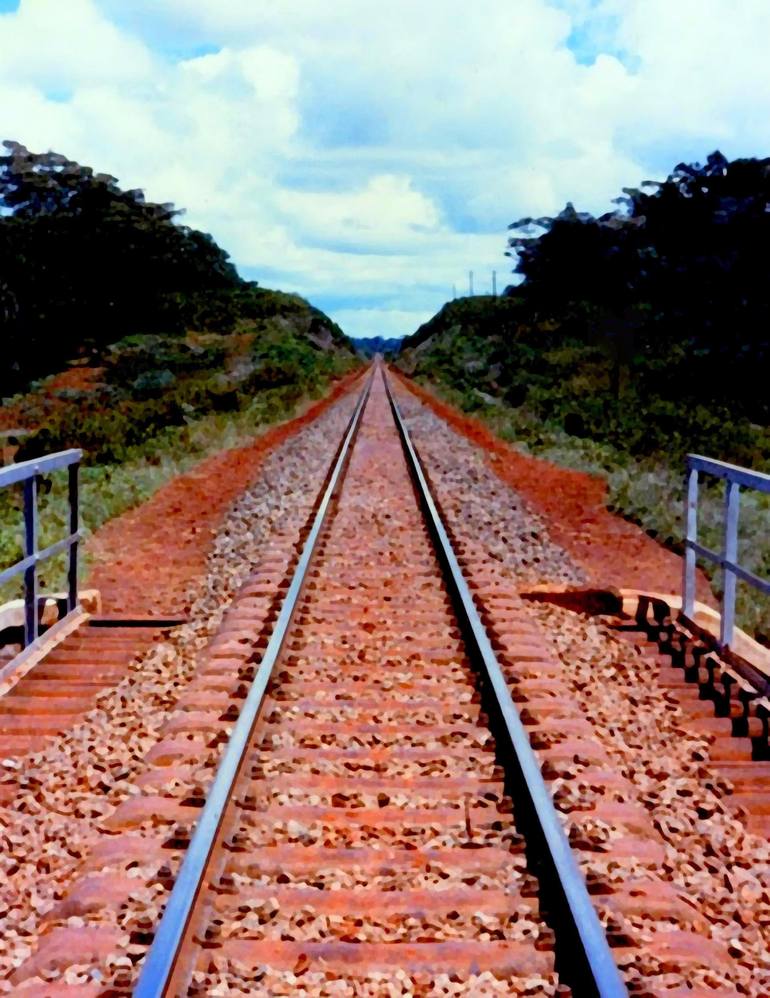 The Uganda Railway (The Iron Snake or The Lunatic Express) Photography by  Edward Nobel Bisamunyu | Saatchi Art