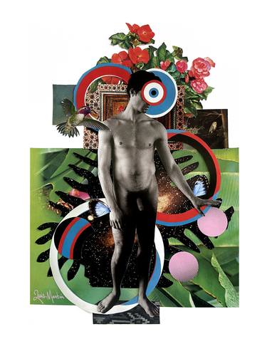 Print of Figurative Erotic Collage by Luis Martin