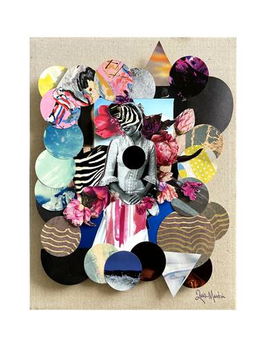 Print of Women Collage by Luis Martin