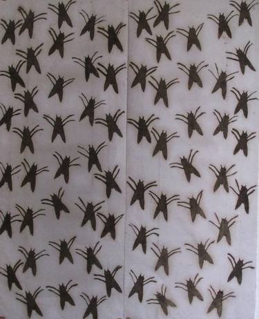 Original Abstract Expressionism Animal Mixed Media by Giusto Pilan