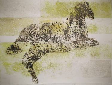 Original Abstract Expressionism Animal Printmaking by Giusto Pilan