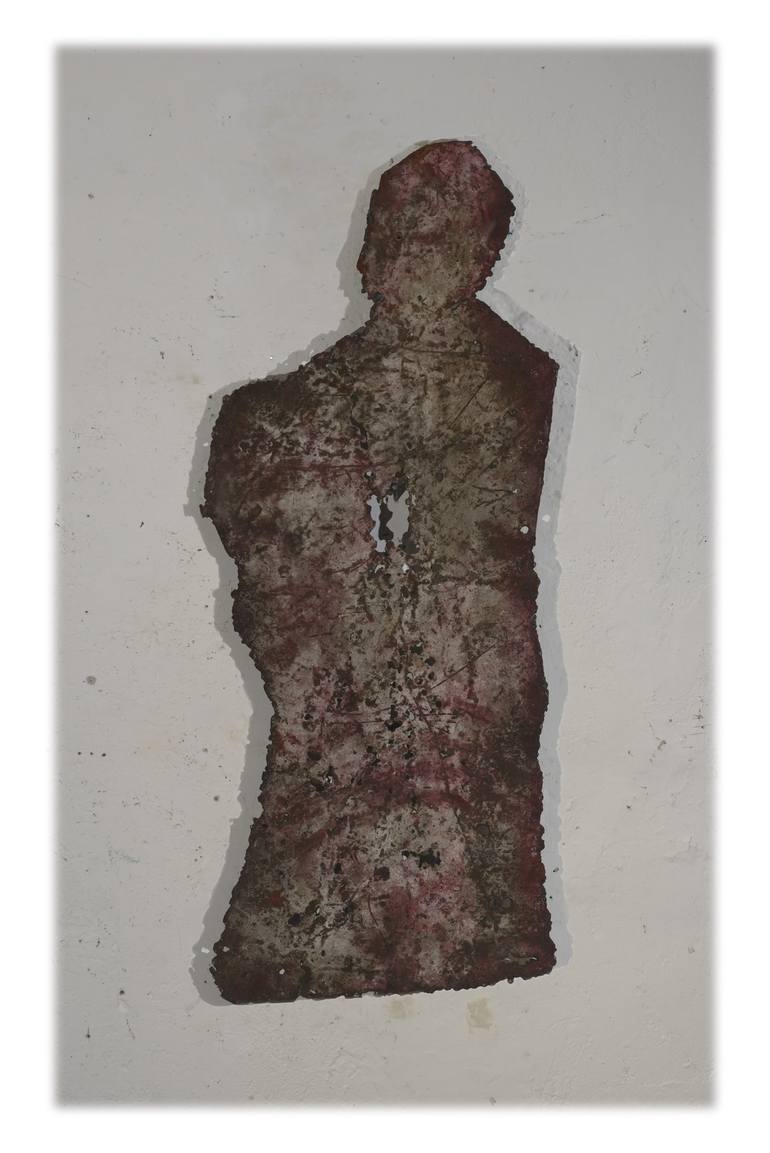 Original Abstract Expressionism Body Sculpture by Giusto Pilan