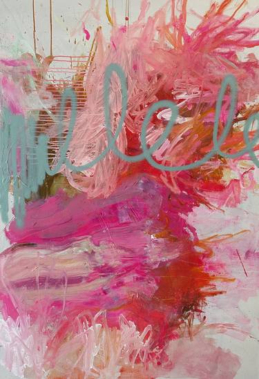 Original Abstract Expressionism Abstract Paintings by Laura Schuler
