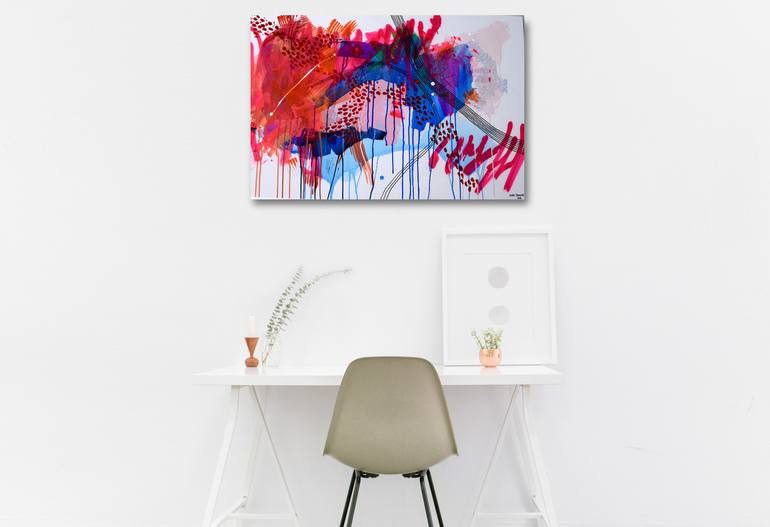 Original Abstract Painting by Laura Schuler