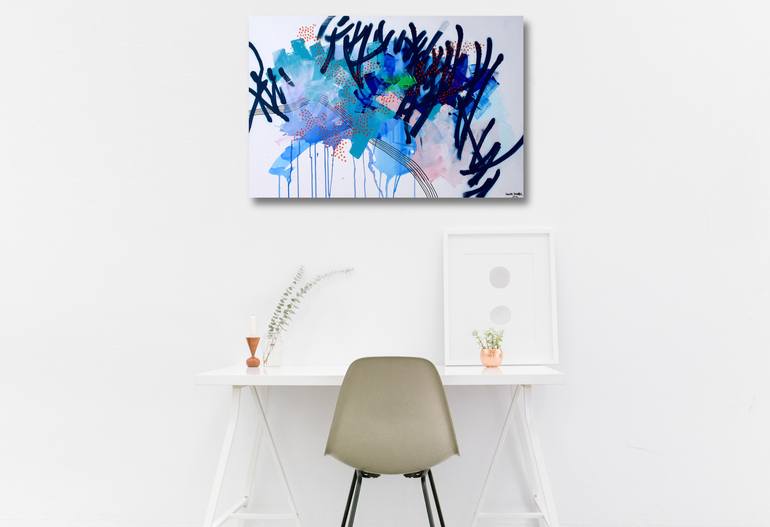 Original Abstract Painting by Laura Schuler