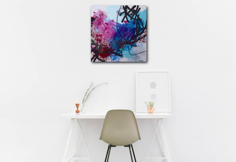 Original Abstract Painting by Laura Schuler