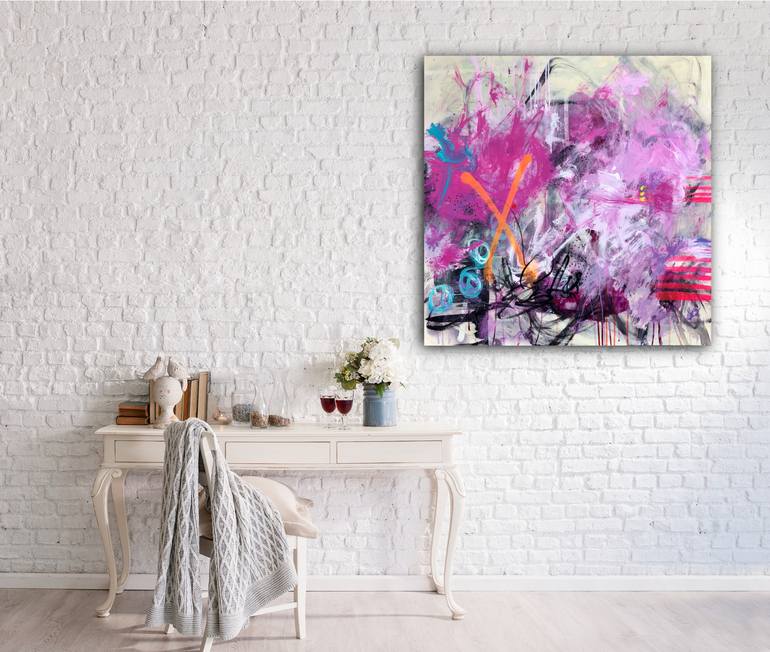 Original Abstract Painting by Laura Schuler