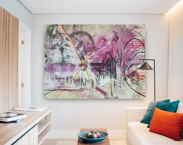 Original Modern Abstract Painting by Laura Schuler