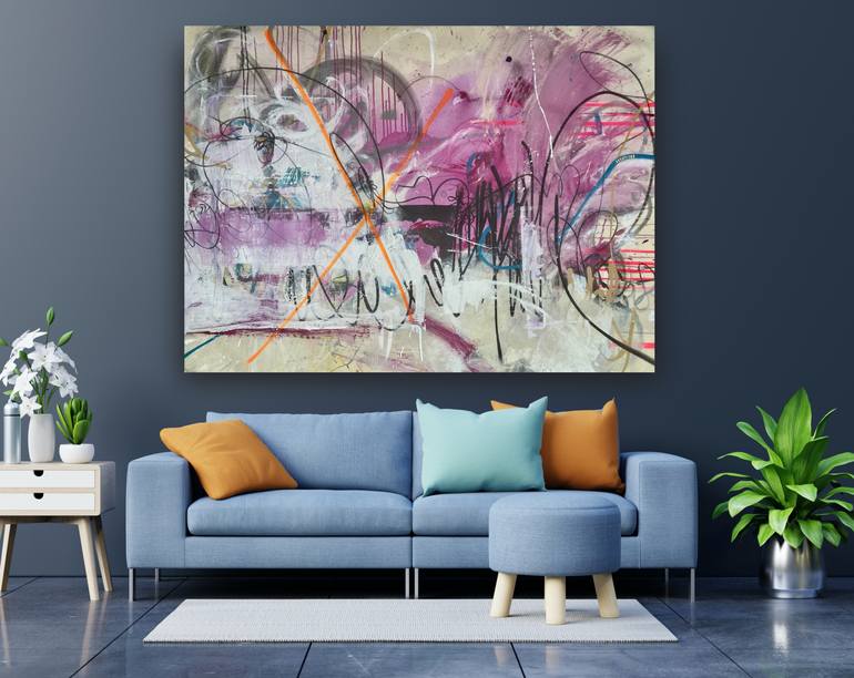 Original Modern Abstract Painting by Laura Schuler