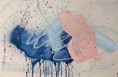 Original Street Art Abstract Paintings by Laura Schuler