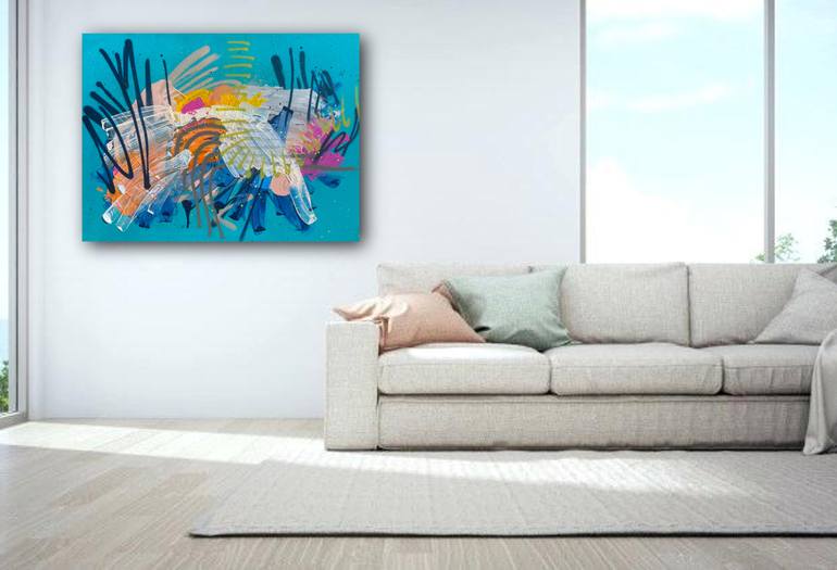 Original Modern Abstract Painting by Laura Schuler