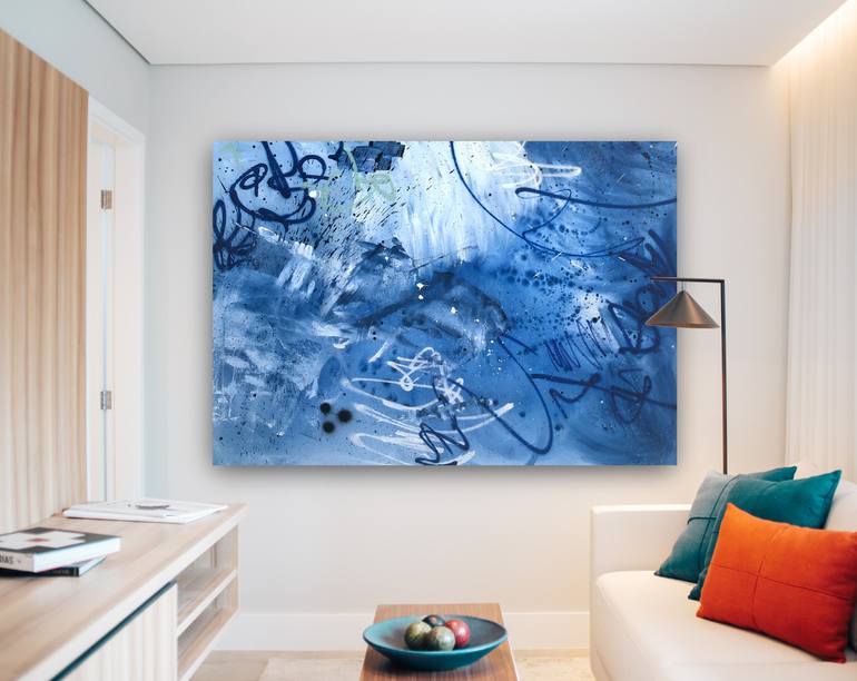 Original Abstract Painting by Laura Schuler