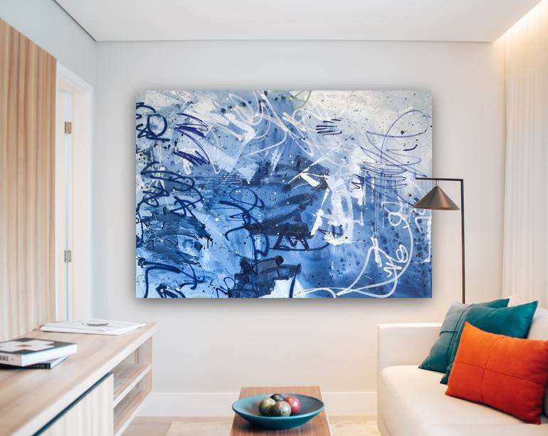 Original Abstract Painting by Laura Schuler