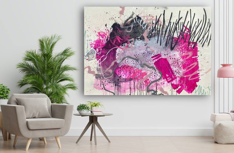 Original Abstract Painting by Laura Schuler