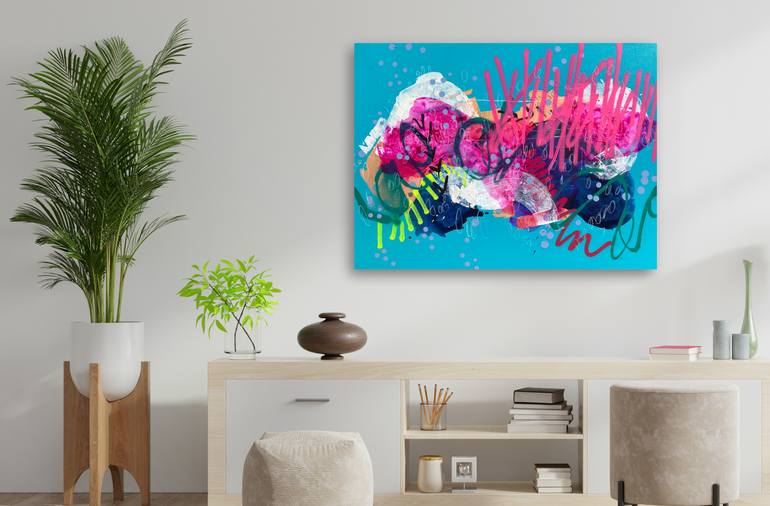 Original Abstract Painting by Laura Schuler