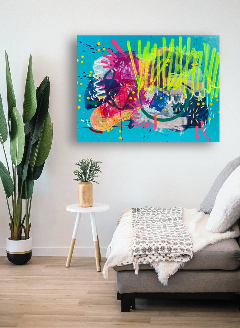 Original Abstract Painting by Laura Schuler