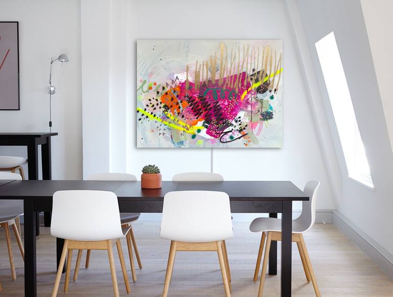 Original Modern Abstract Painting by Laura Schuler