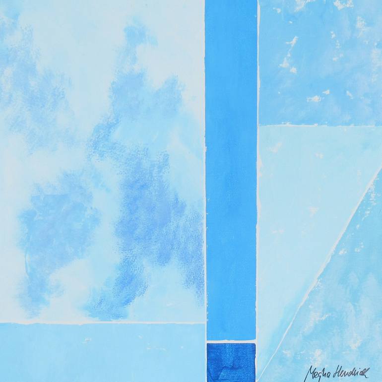Original Contemporary Abstract Painting by Megha Hendrick