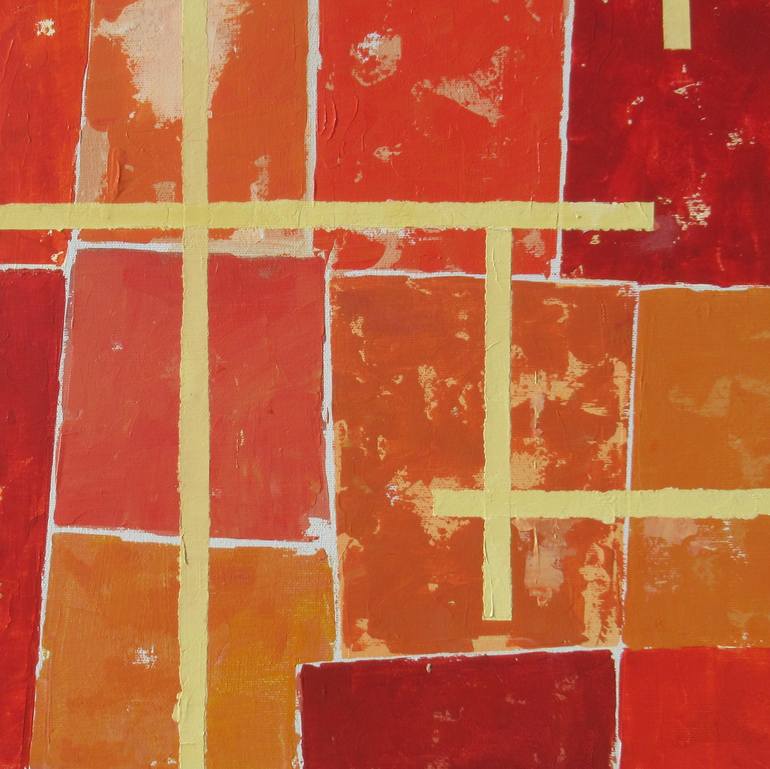 Original Contemporary Abstract Painting by Megha Hendrick