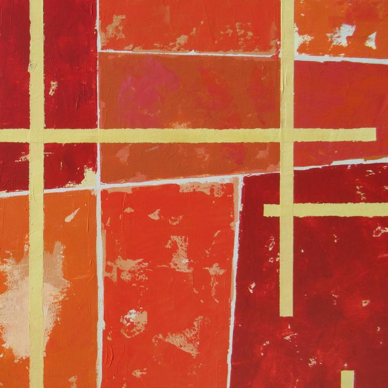 Original Contemporary Abstract Painting by Megha Hendrick