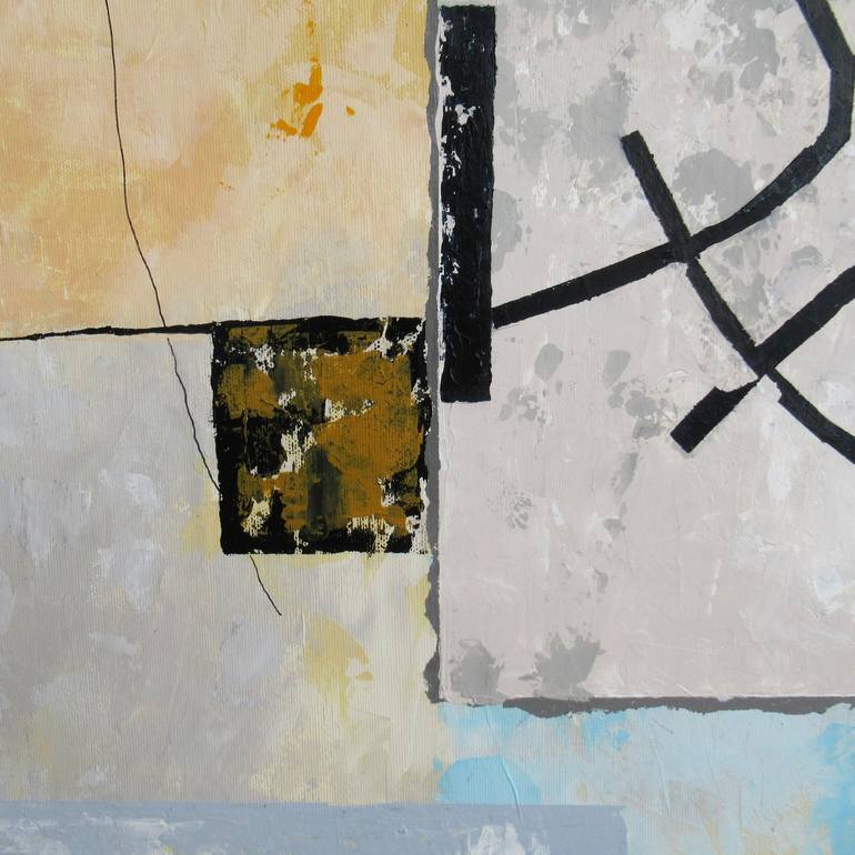 Original Abstract Expressionism Abstract Painting by Megha Hendrick