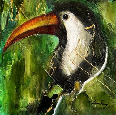 Original Expressionism Animal Paintings by Lana Frey