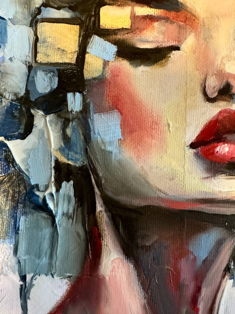 Original Portraiture Women Painting by Lana Frey