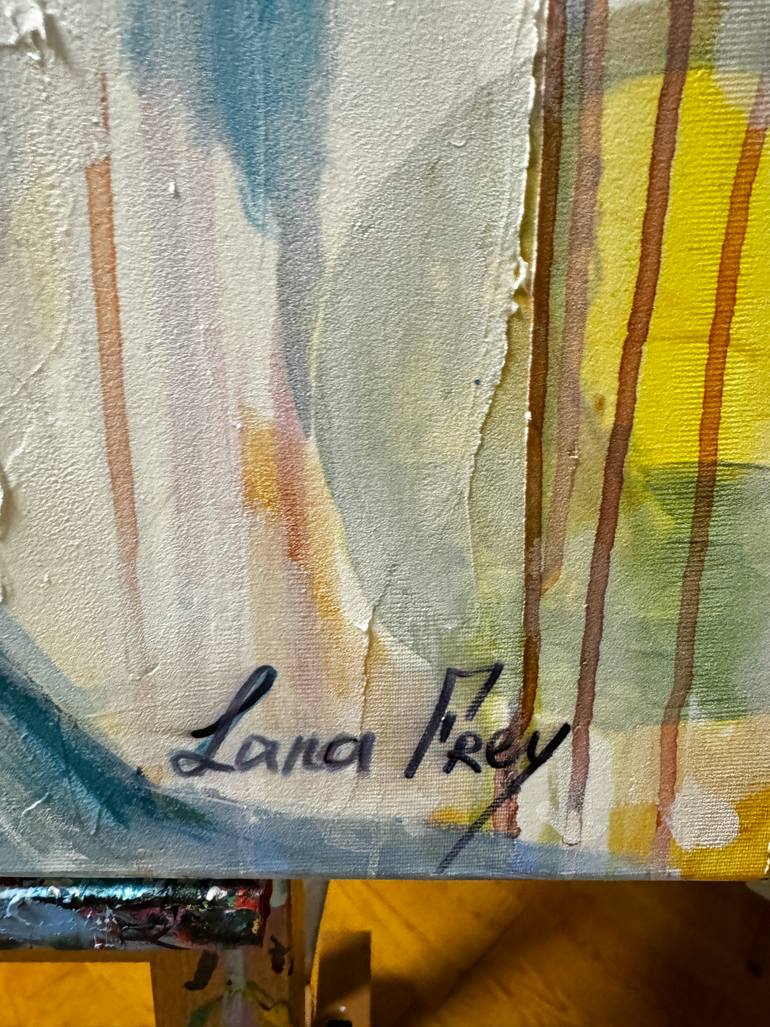 Original Expressionism Women Painting by Lana Frey