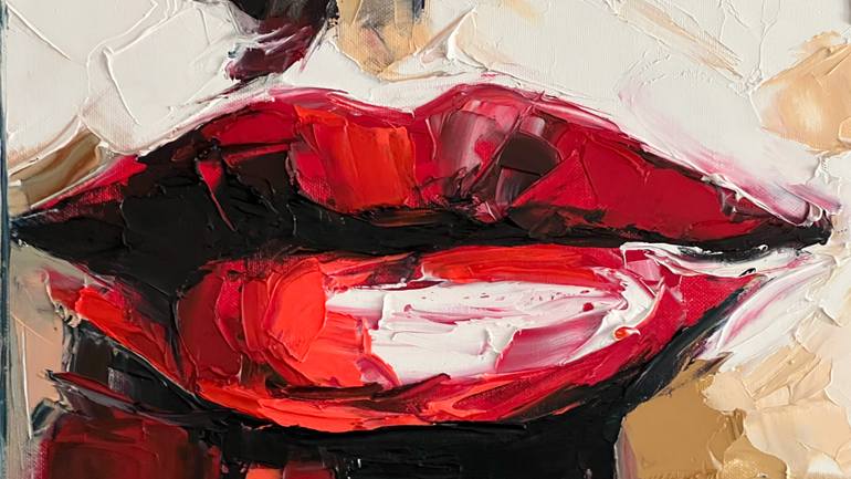 Original Expressionism Women Painting by Lana Frey