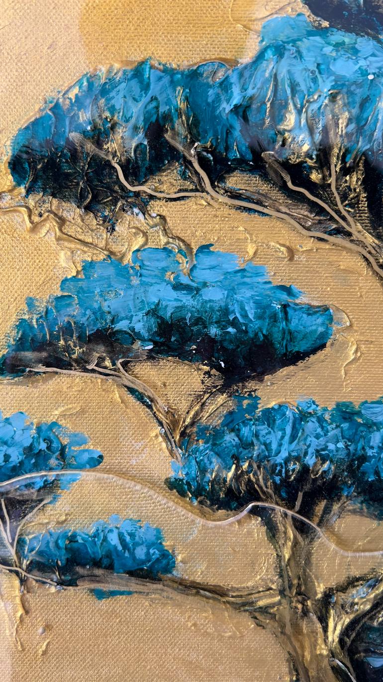 Original Expressionism Landscape Mixed Media by Lana Frey