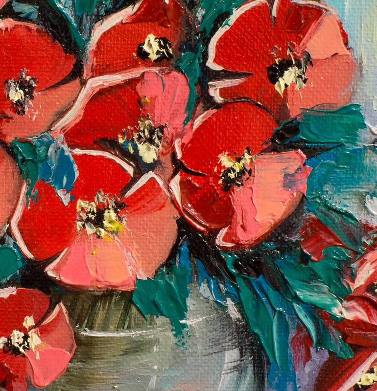 Original Floral Painting by Lana Frey