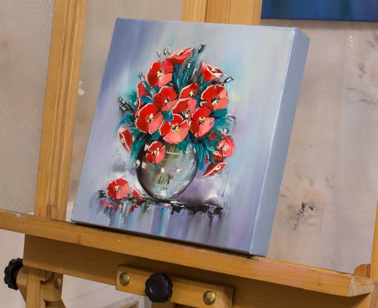 Original Floral Painting by Lana Frey