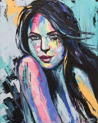 Print of Portraiture Portrait Paintings by Lana Frey