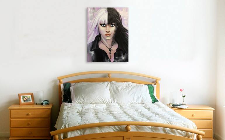 Original Portraiture Portrait Painting by Lana Frey