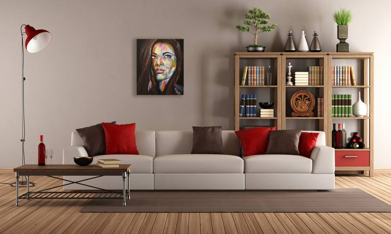 Original Portraiture Portrait Painting by Lana Frey