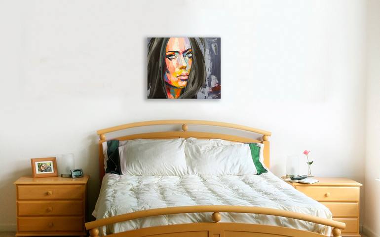 Original Portraiture Portrait Painting by Lana Frey