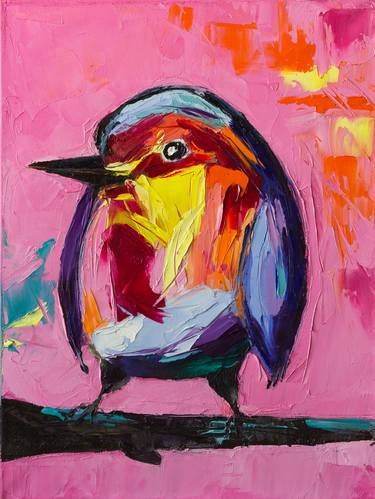 Pink kingfisher thumb