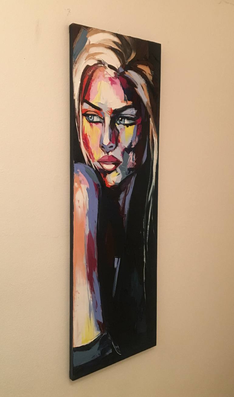 Original Portraiture Portrait Painting by Lana Frey